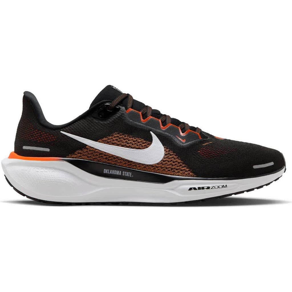NIKE UNISEX NIKE BLACK OKLAHOMA STATE COWBOYS ZOOM PEGASUS 41 RUNNING SHOES