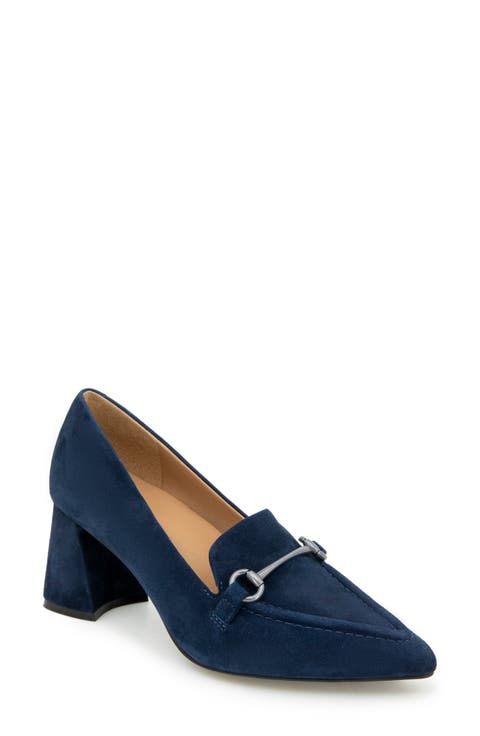 Dionne Pointed Toe Bit Loafer Pump (Women)