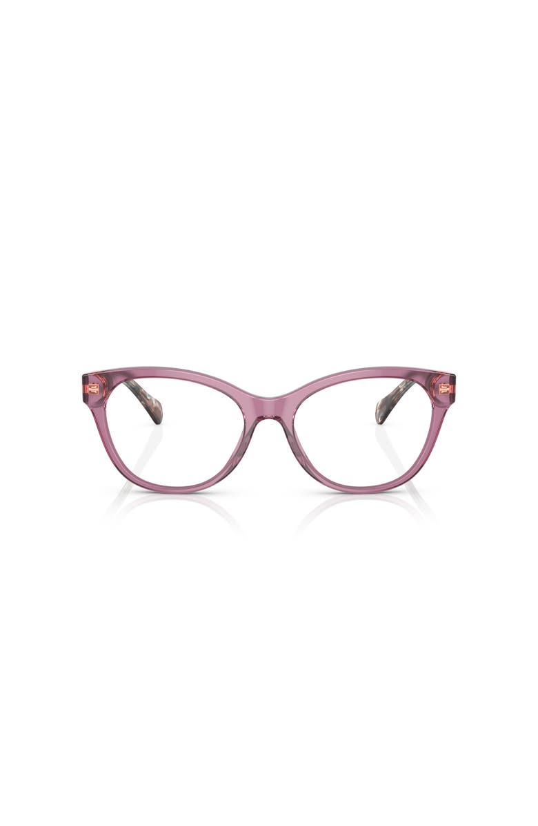 RALPH 54mm Cat Eye optical glasses, Alternate, color, Gold