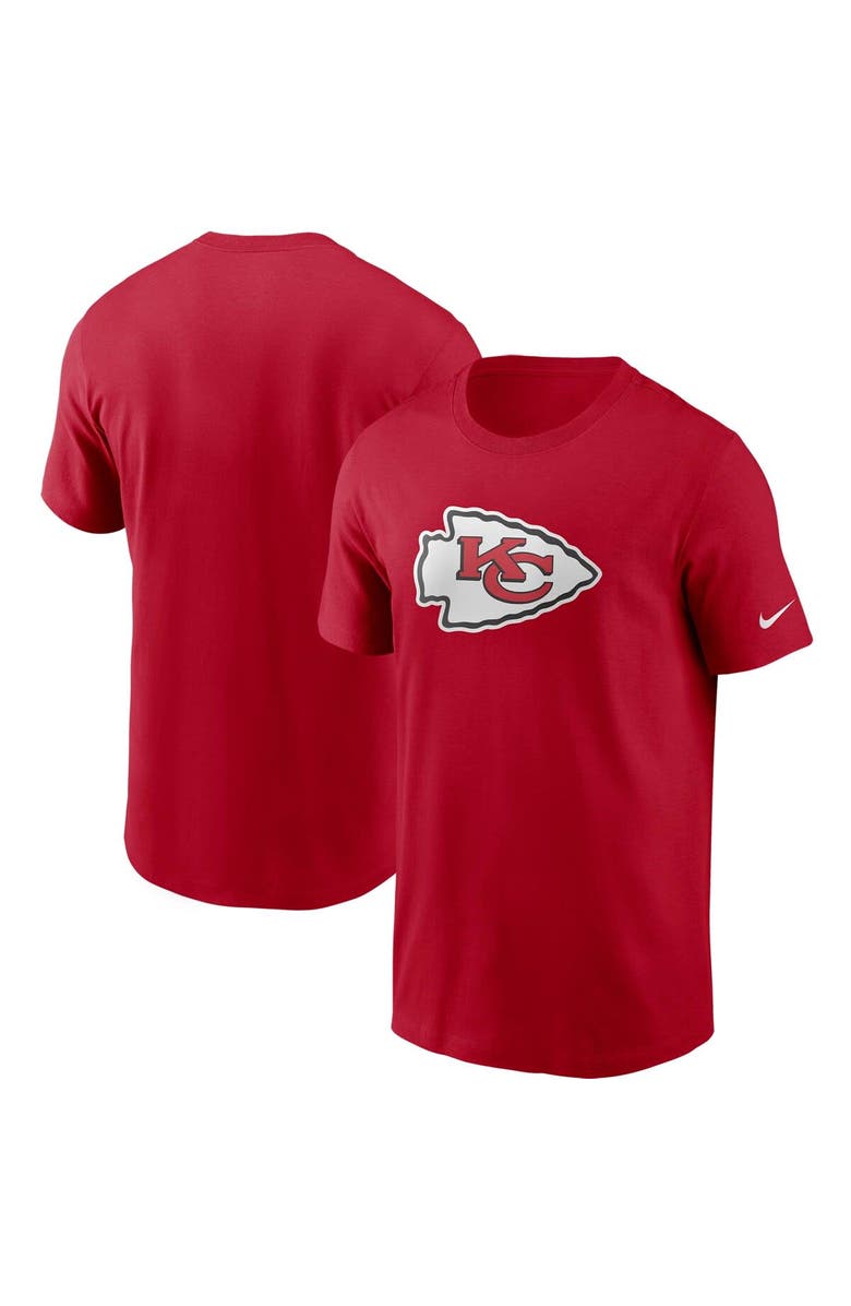 Nike Men's Nike Red Kansas City Chiefs Primary Logo T-Shirt, Main, color, Red