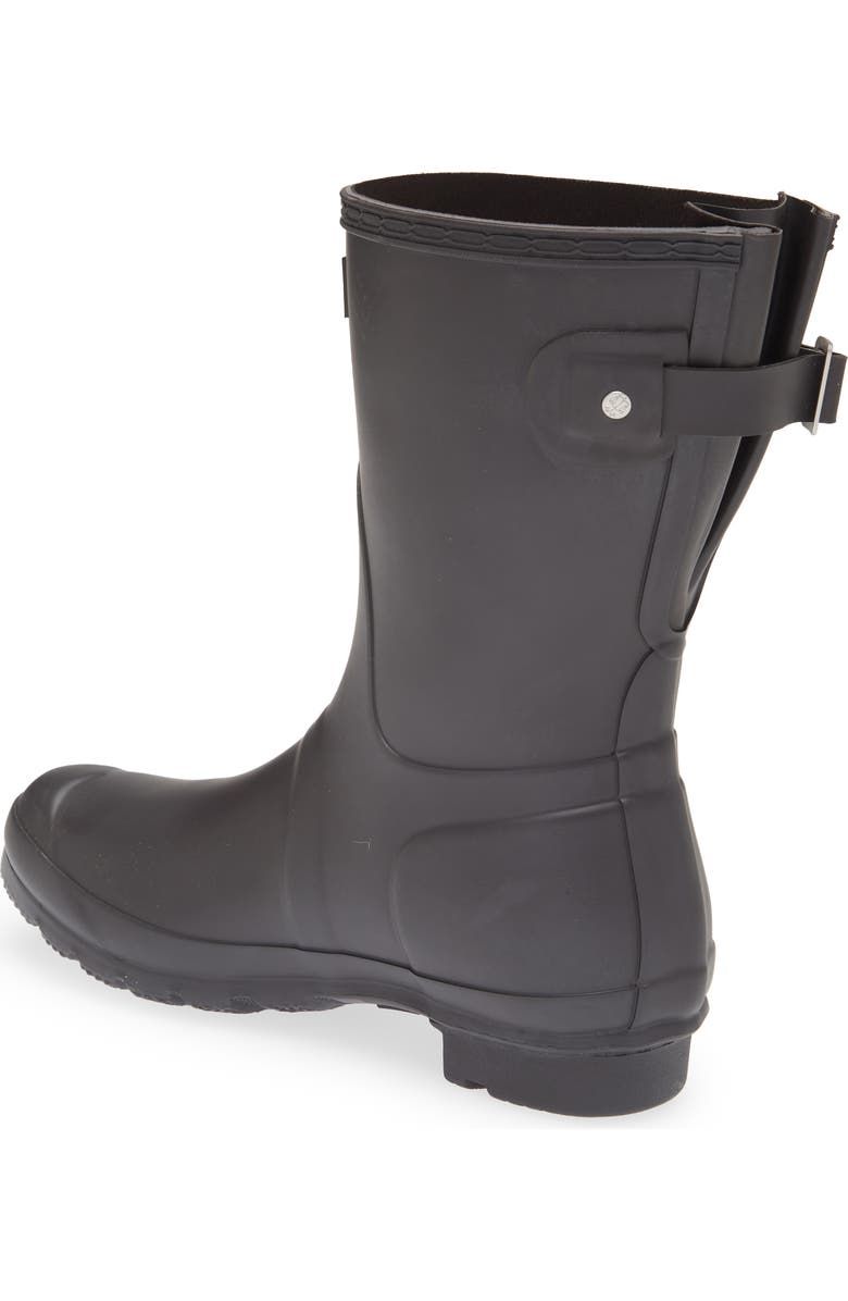 Hunter Original Short Back Adjustable Rain Boot, Alternate, color,