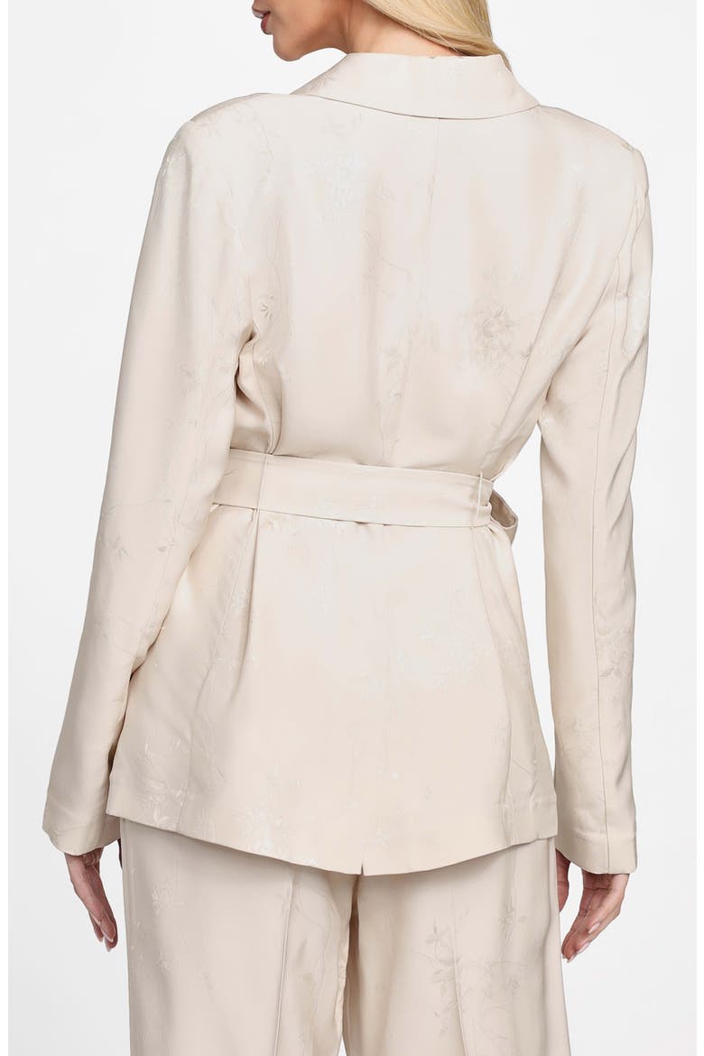 Whitney Belted Suit Blazer, Alternate, color, DREAMY MOON MULTI