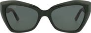 Balenciaga 56mm Cat Eye Sunglasses