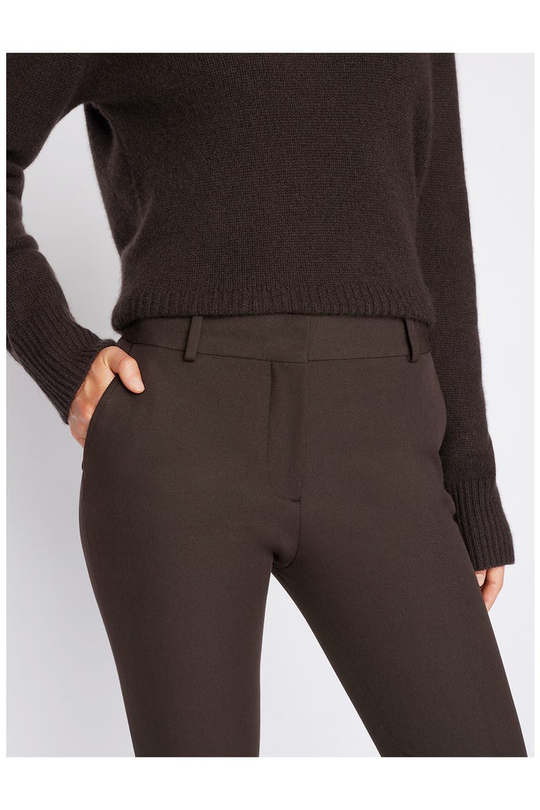 Le Crop Mini Bootcut Trousers, Alternate, color, AMERICANO