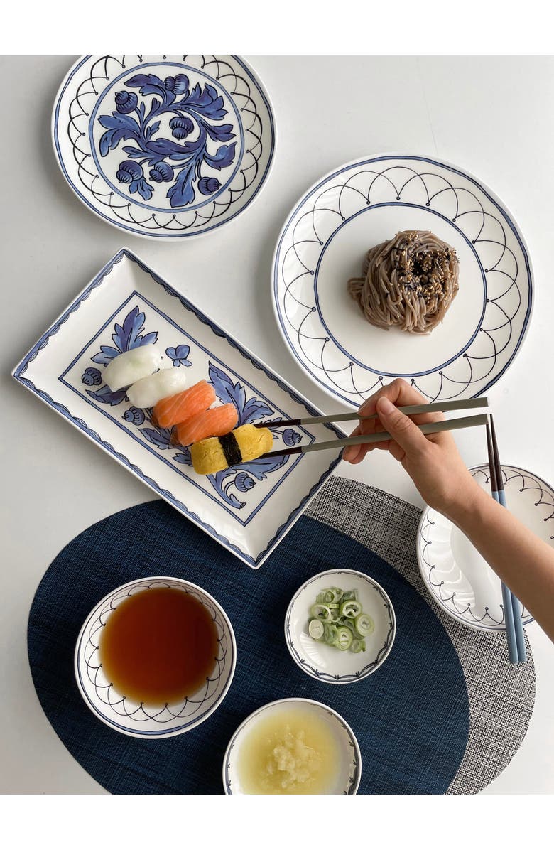 Twig New York Heritage Blue Bird Rectangular Plate, Alternate, color,