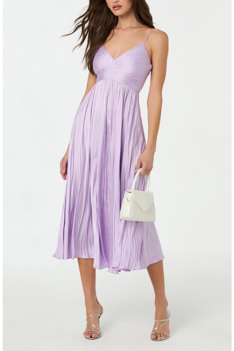 maeve pleated midi dress Dress: Floral Midi Dress, Sundress, Plisse Dress, Blue Midi, Green Midi, Summer bridal showers ASTR the Label Maeve Dress