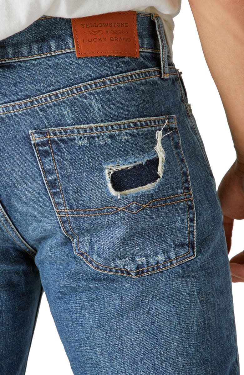 Lucky Brand Yellowstone Easy Rider Bootcut Jeans, Alternate, color,