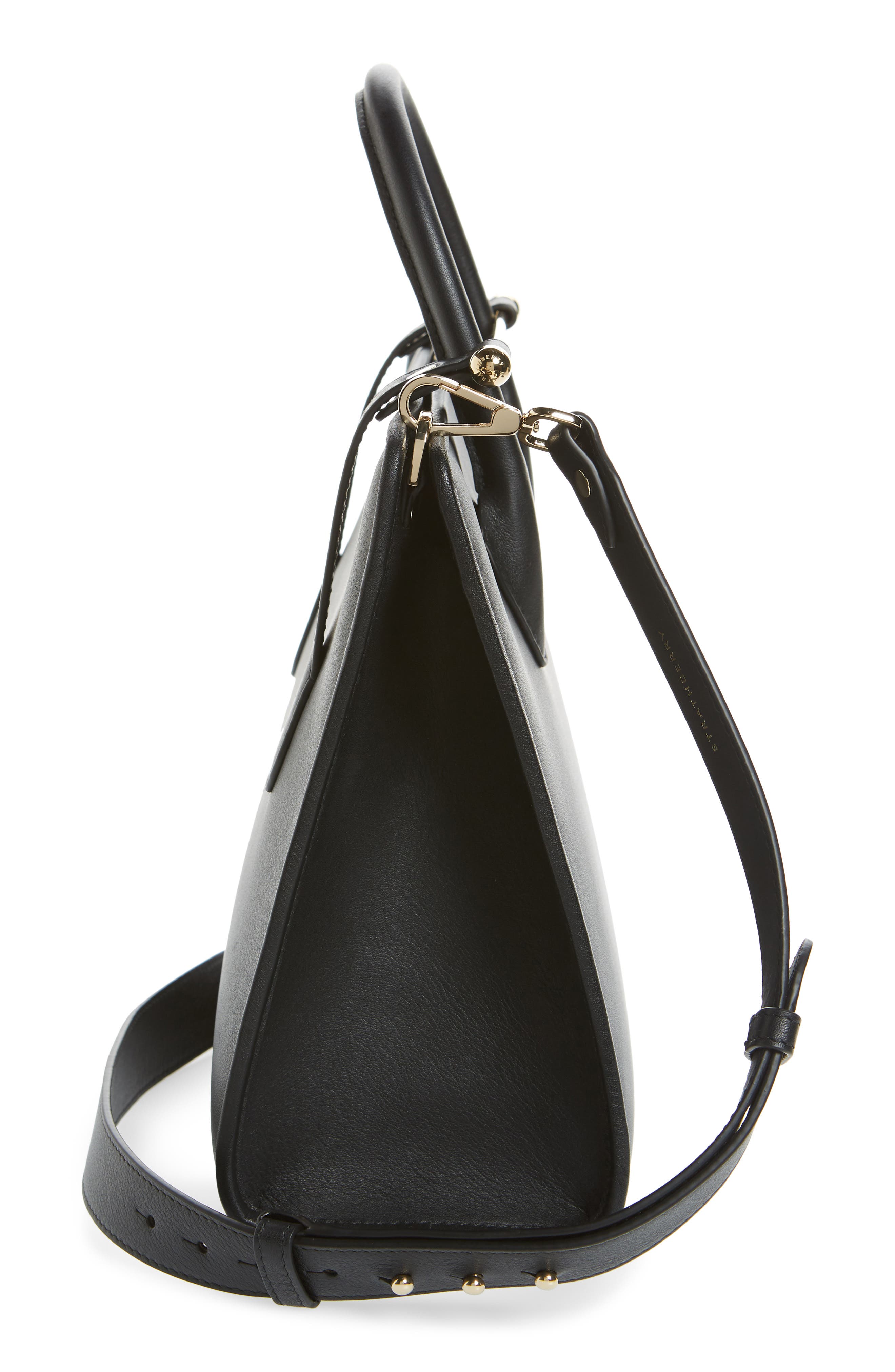 Strathberry Midi Calfskin Leather Tote, Alternate, color, 