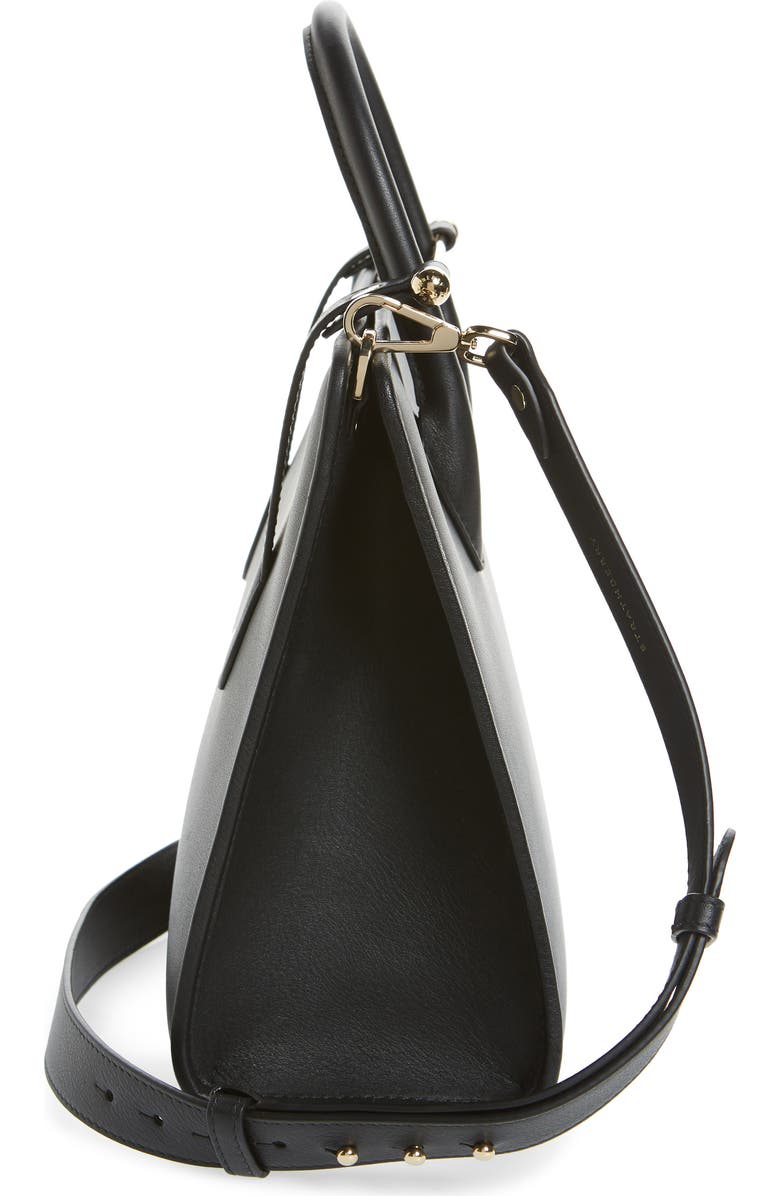 Strathberry Midi Calfskin Leather Tote, Alternate, color,