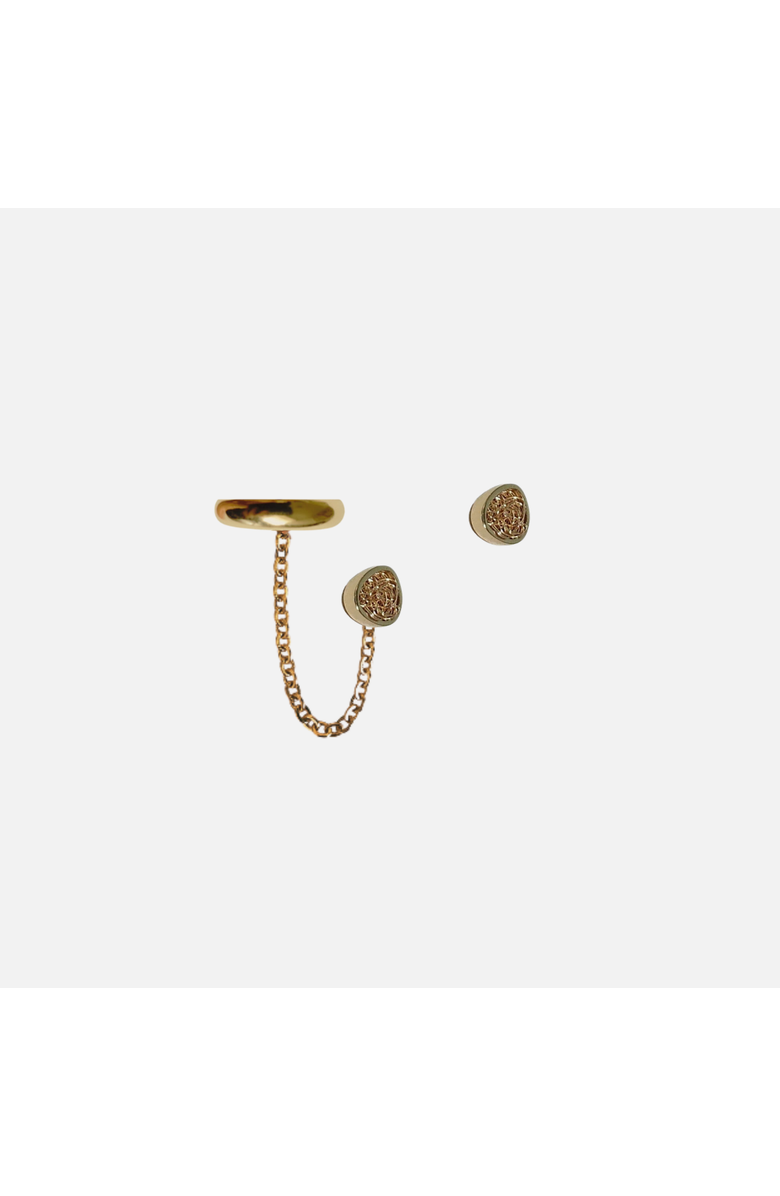 Daniela Millan Jewelry Ear Cuff and Dream Earring, Main, color, Gold