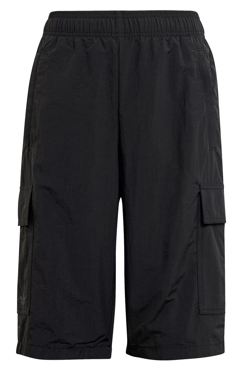 adidas Originals Kids' Nylon Cargo Shorts, Main, color, 