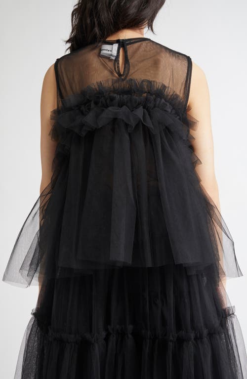 NOIR KEI NINOMIYA NOIR KEI NINOMIYA TULLE TOP
