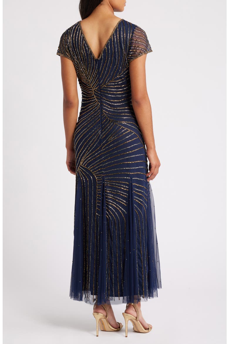 Beaded Gown, Alternate, color, NAVY 410