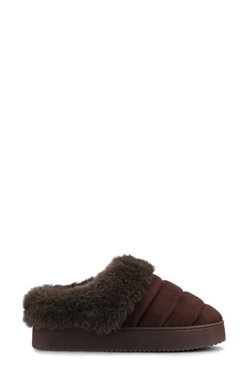 Journee Collection Blair Faux Fur Slipper In Multi