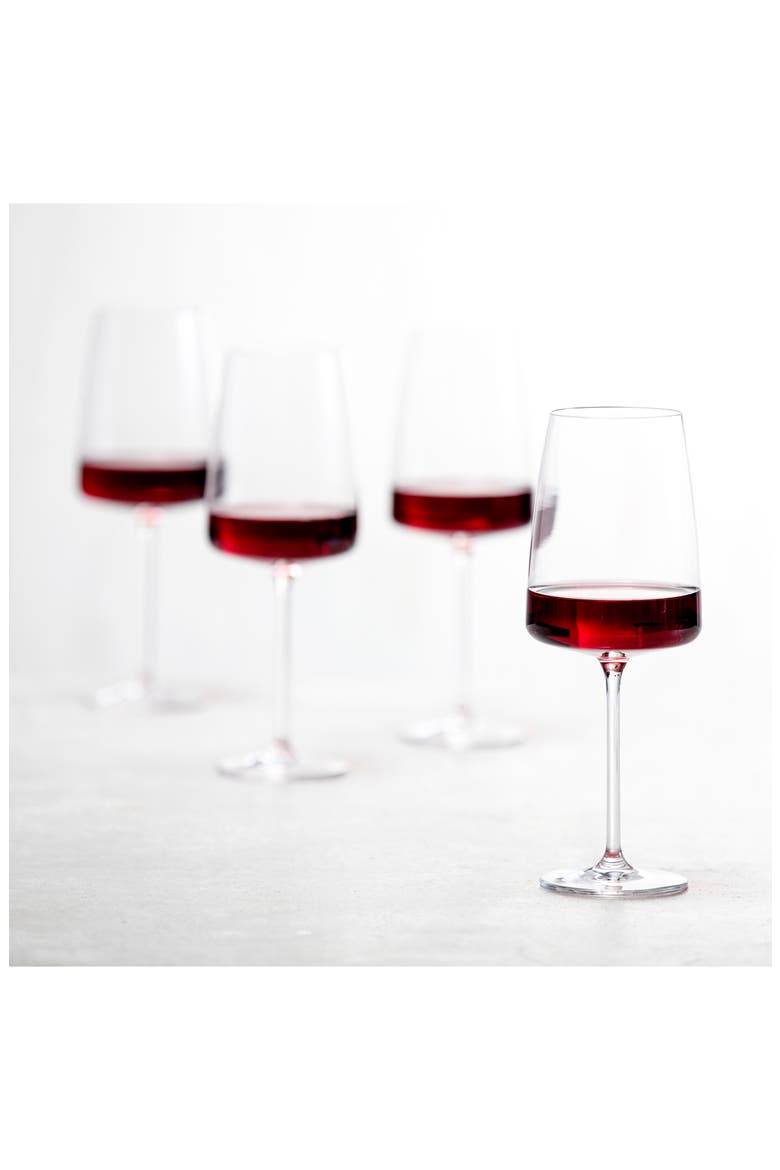 Schott Zwiesel Sensa Set of 6 Red Wine Glasses, Alternate, color, CLEAR