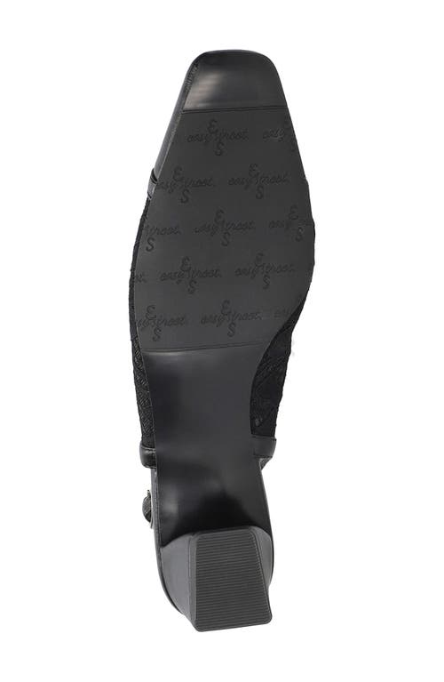 EASY STREET EASY STREET FORTUNE SQUARE TOE SLINGBACK PUMP