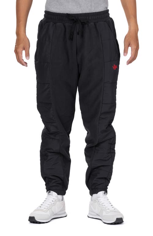 Vast Ripstop Fleece Lined Joggers In Black