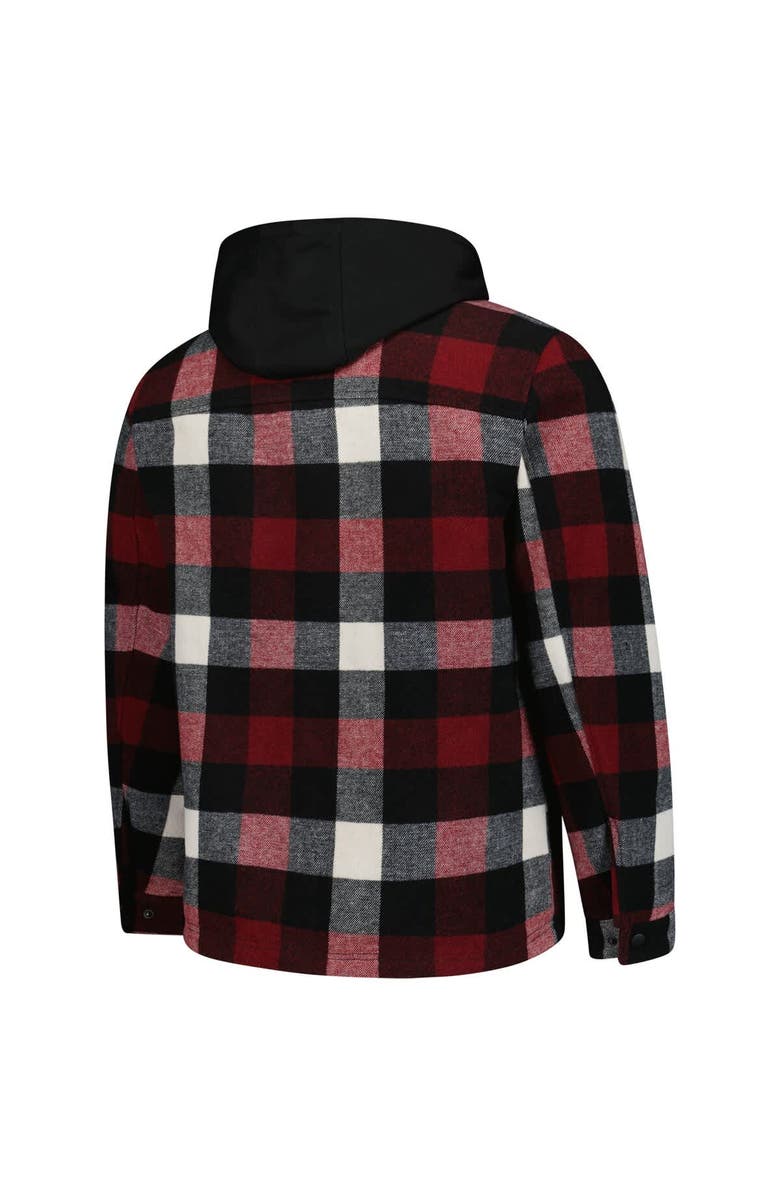 STARTER Men's Starter Red/Black St. Louis Cardinals Sherpa Full-Zip Hoodie Jacket, Alternate, color, Red