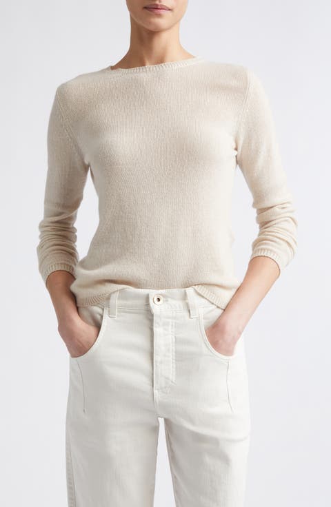 Semisheer Cashmere Crewneck Sweater