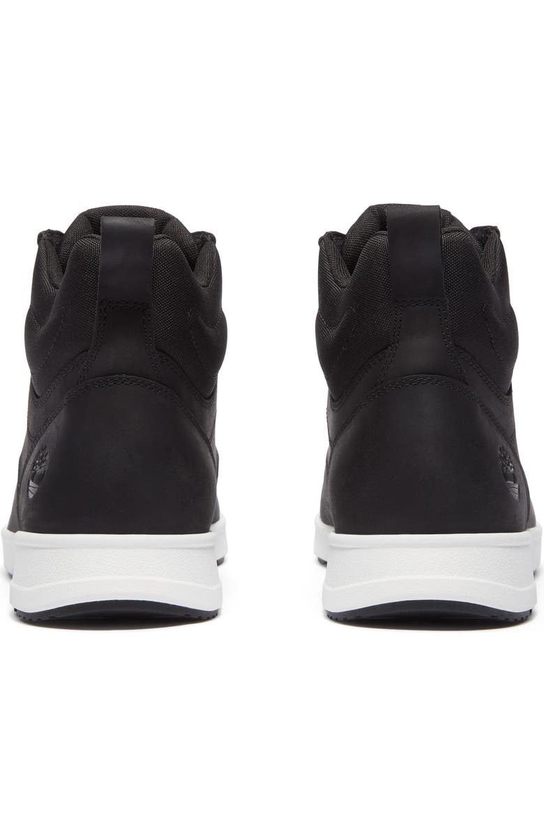 Timberland Parker Street High Top Sneaker, Alternate, color, Black Full Grain