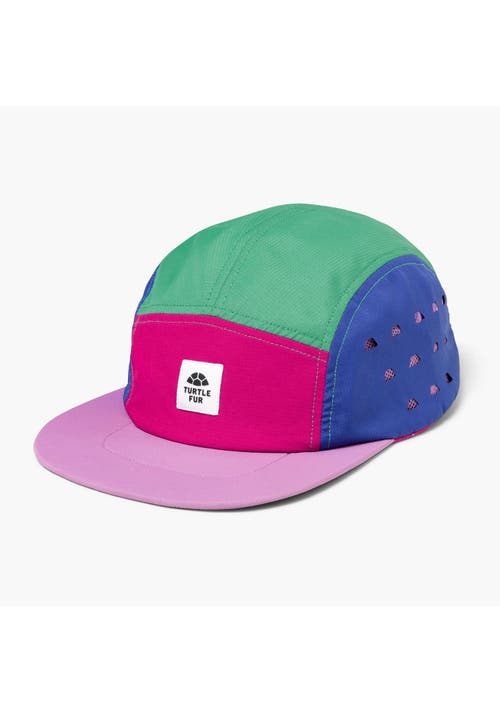 Turtle Fur Way Out 5-panel Hat In Purple