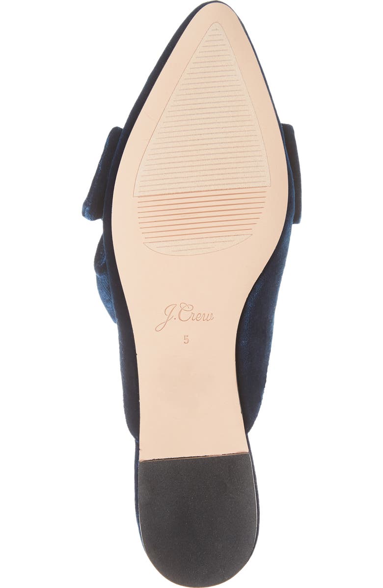 J.Crew Pointed Toe Slide Sandal, Alternate, color,