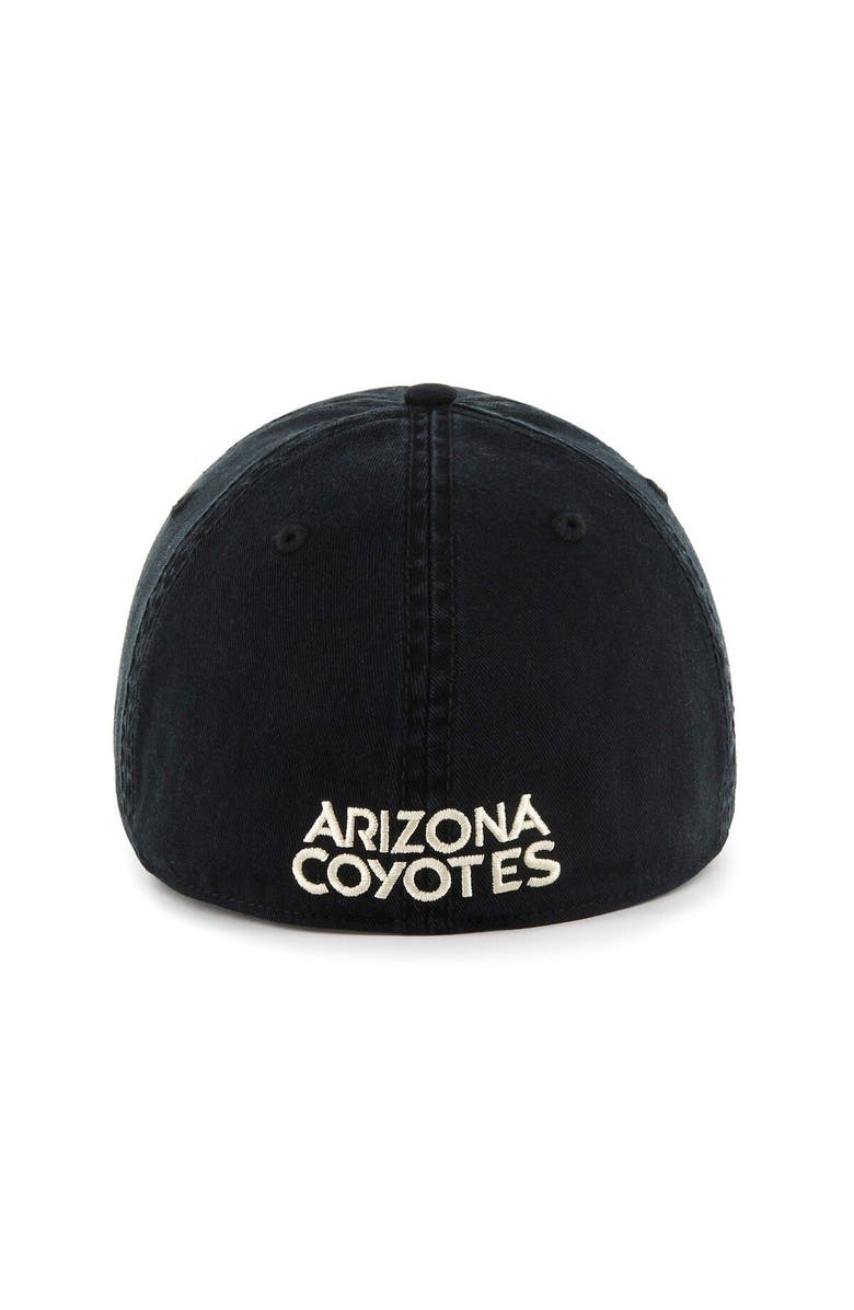 '47 Men's '47 Black Arizona Coyotes Classic Franchise Fitted Hat, Alternate, color,
