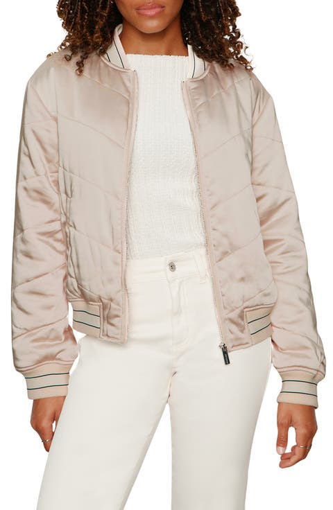 Leah Quilted Bomber Jacket