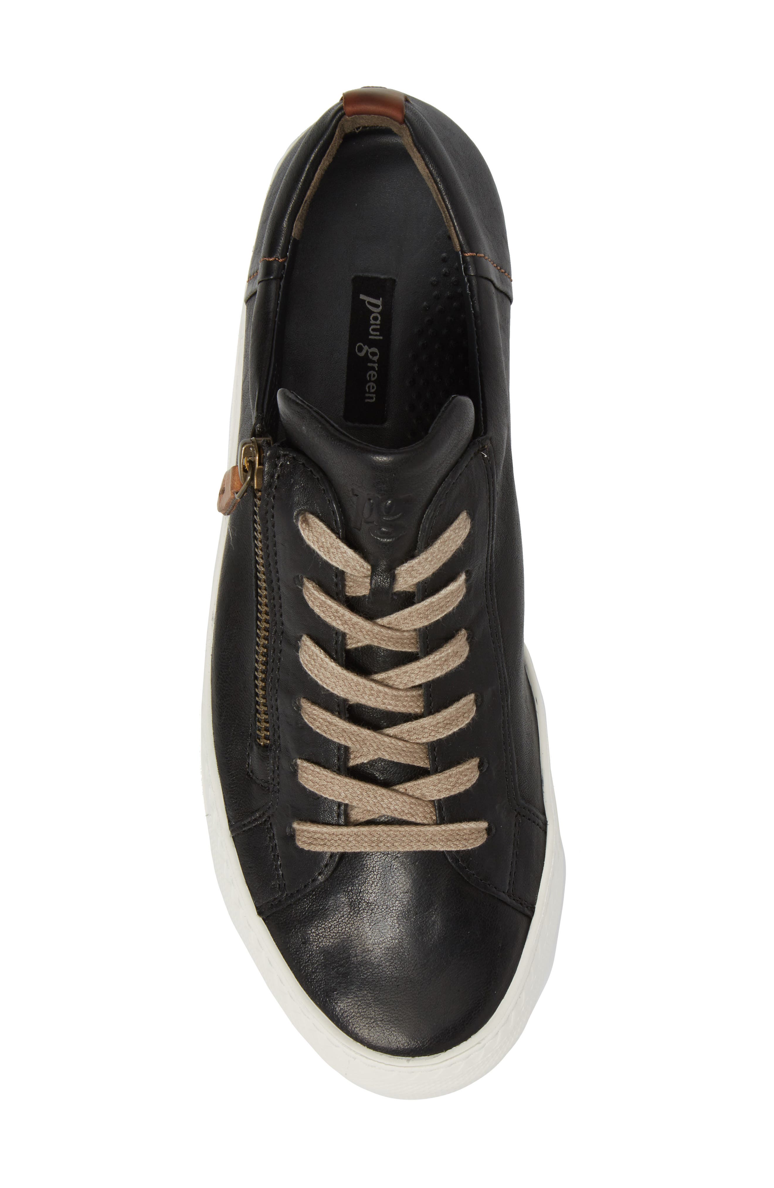 Paul Green Side Zip Sneaker, Alternate, color, 