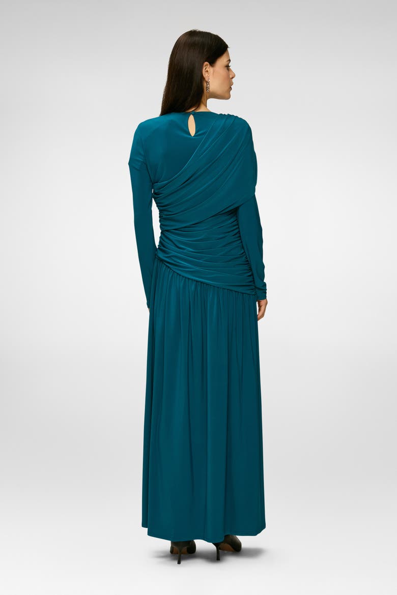 Alya Dress, Alternate, color, Teal