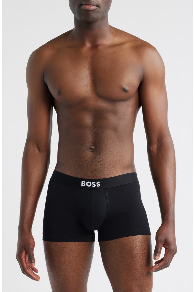 3-Pack BOSS ONE Trunks, Alternate, color, BLACK/ BEIGE/ WHITE
