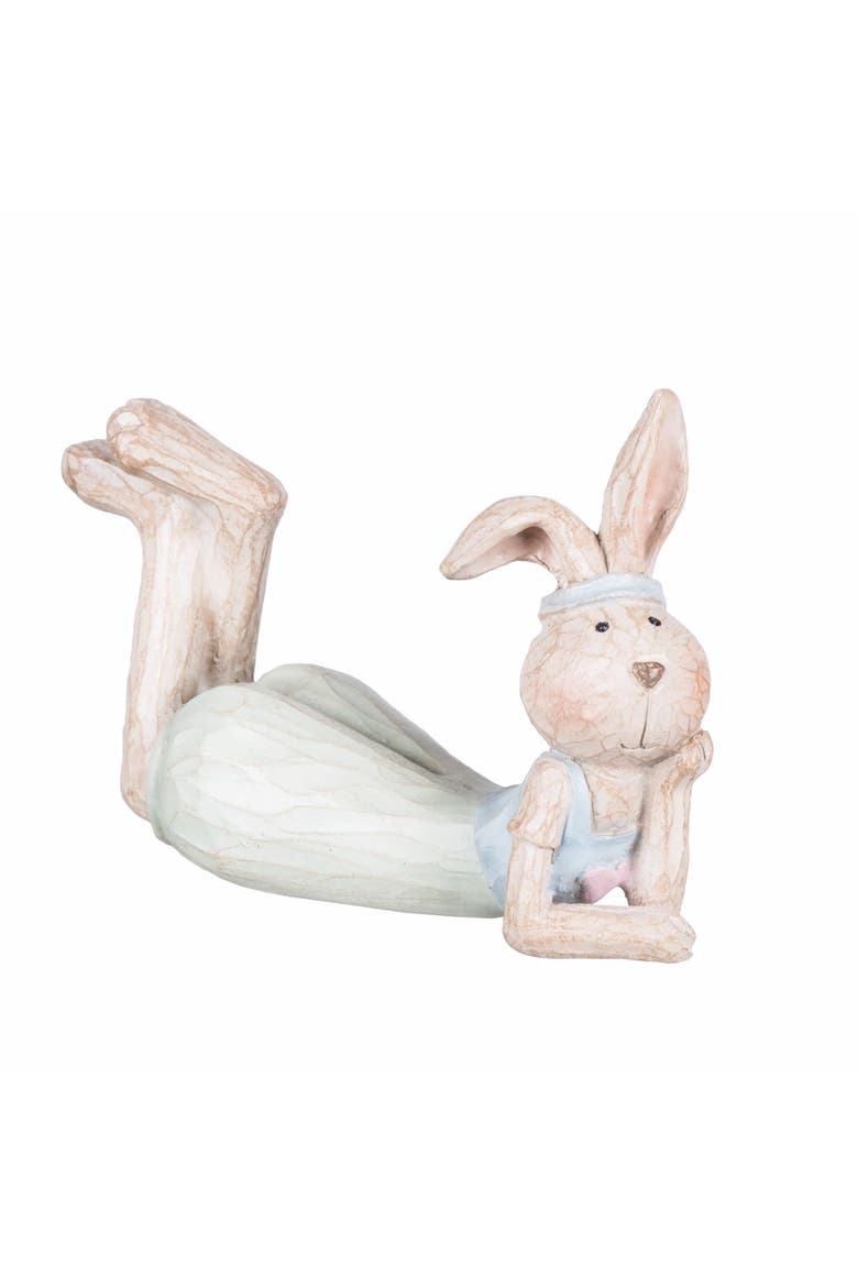 Thinking Bunnies Easter Figurines Assortment of 2, Alternate, color, Brown