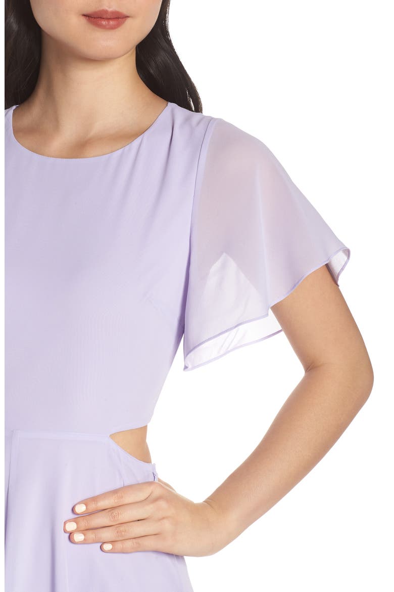 Cutout Maxi Dress, Alternate, color, LAVENDER