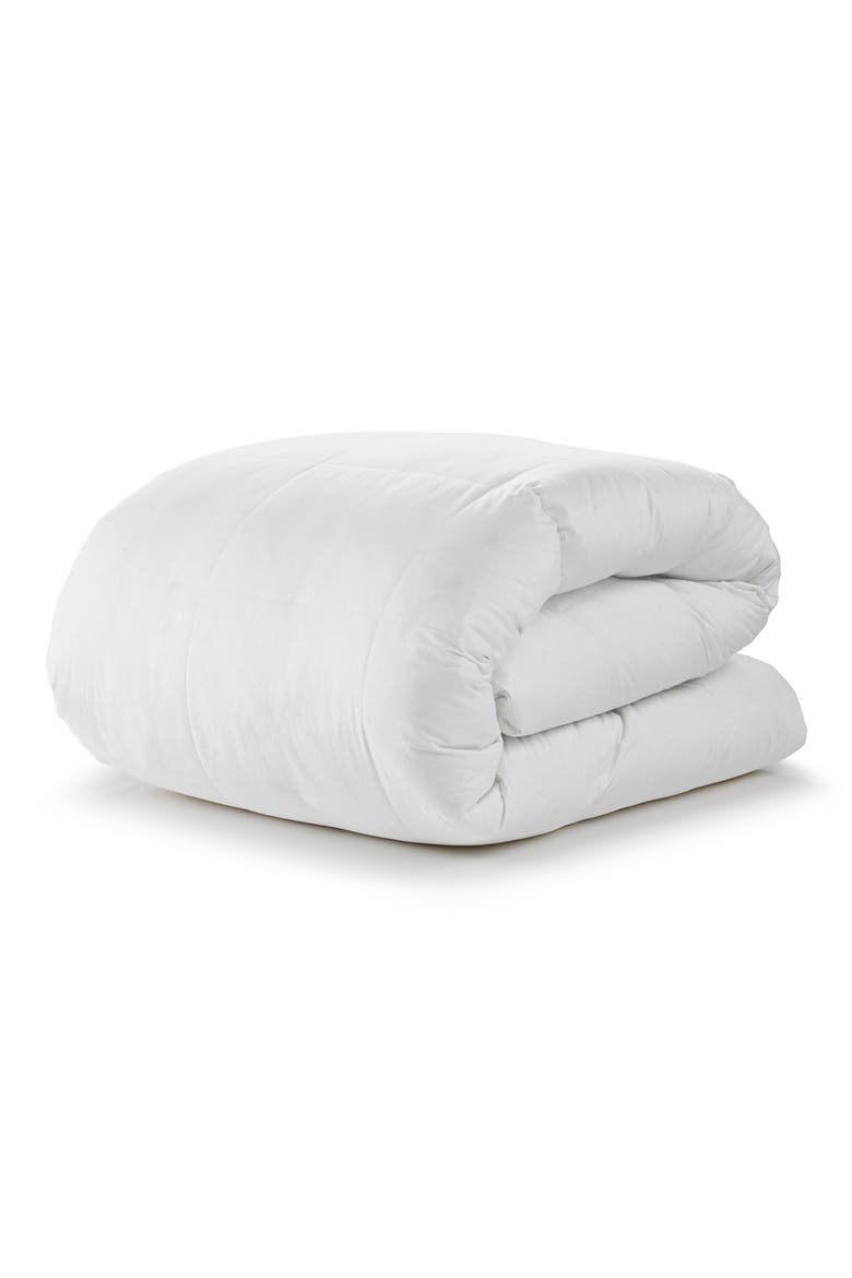 Down-Top Featherbed, Main, color, WHITE