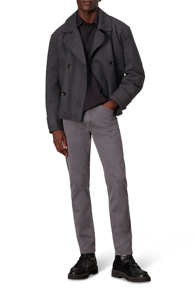 rag & bone Pure Pima Polo, Alternate, color, Black