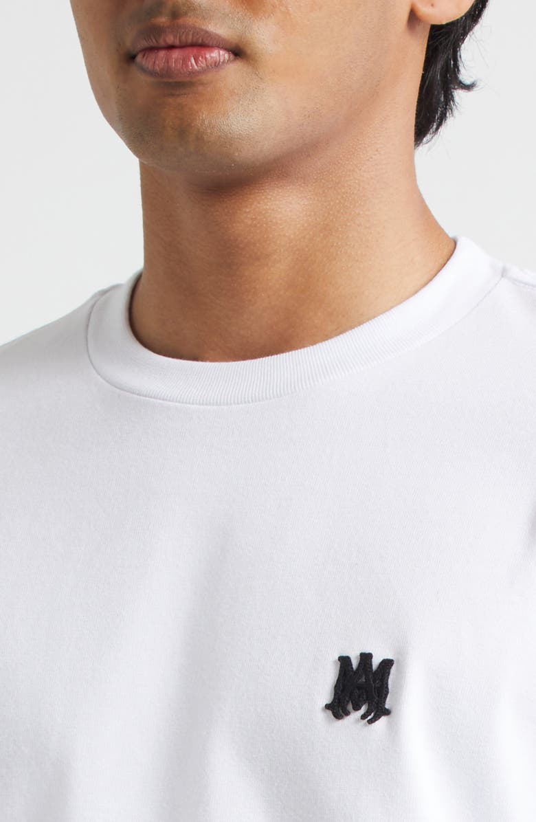 AMIRI MA Skater Embroidered T-Shirt, Alternate, color, White