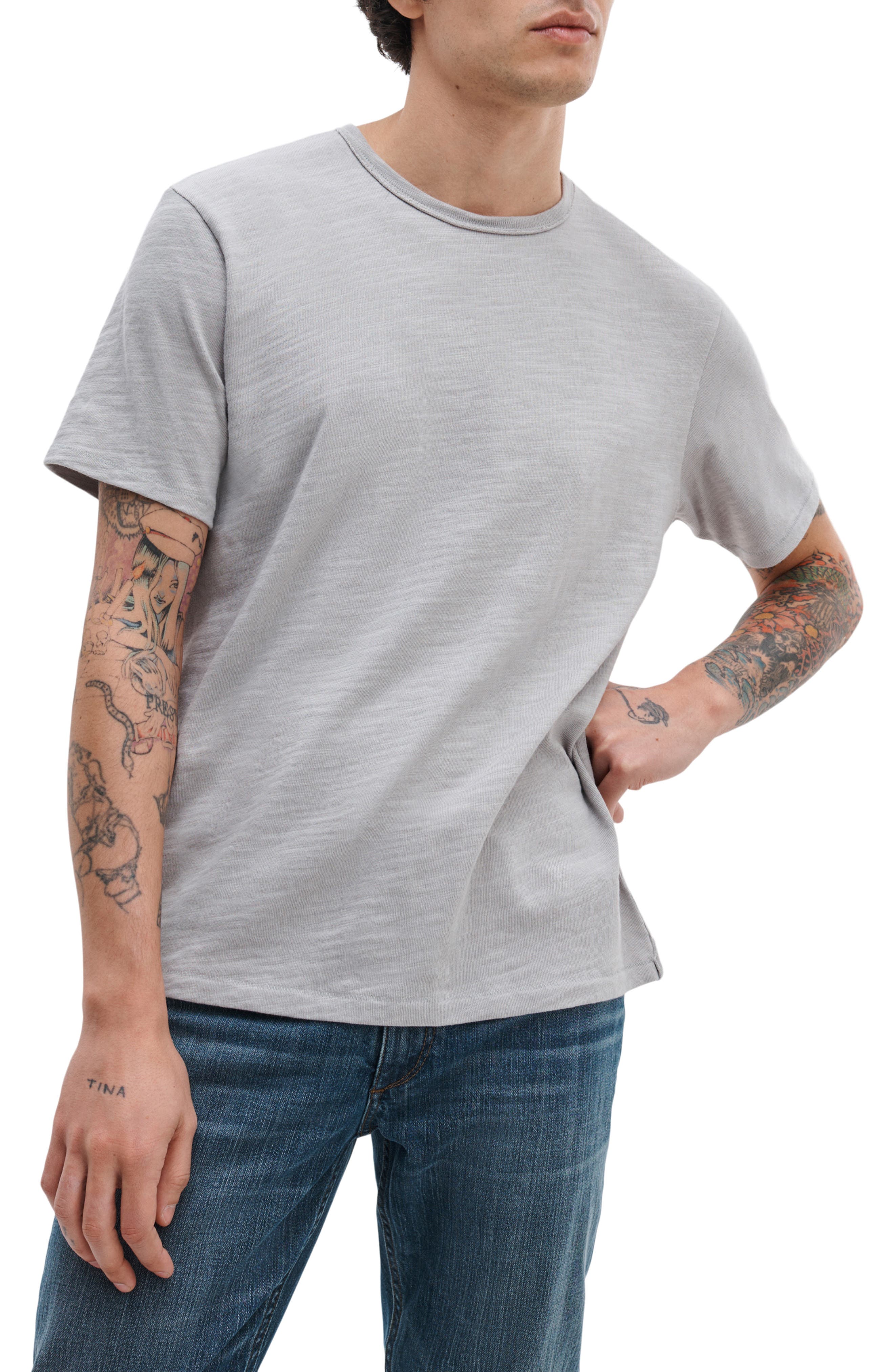 Classic Flame Slub Cotton T-Shirt - image 3