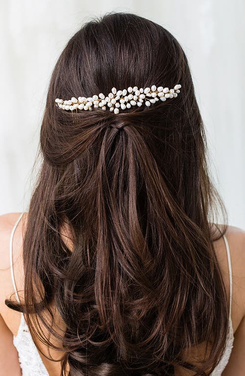Brides & Hairpins Taja Halo Hair Comb in Gold at Nordstrom