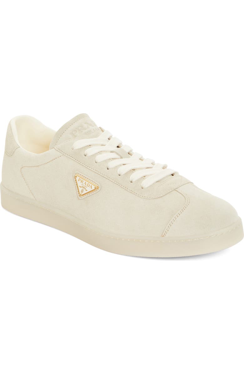 Prada Lane Triangle Logo Sneaker, Main, color,