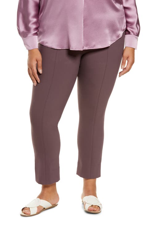 Stitch Front Seam Leggings (Plus Size)
