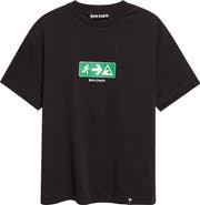 Palm Angels Street Signals Cotton Graphic T-Shirt