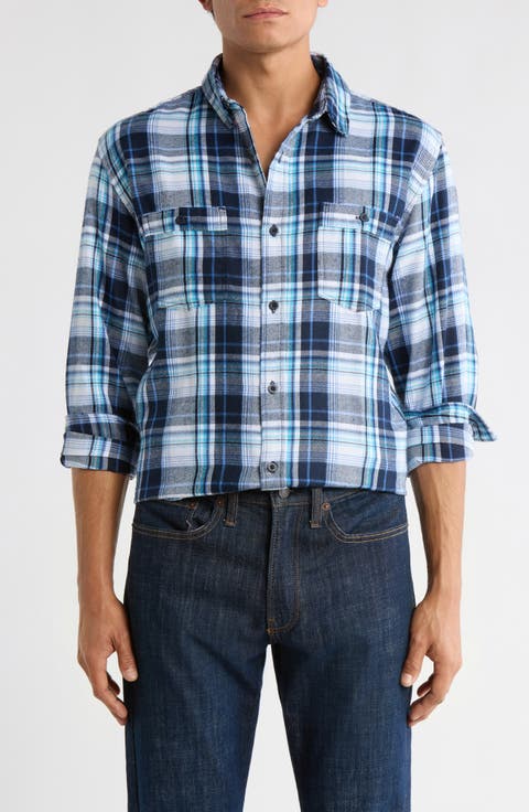Perfect Plaid Flannel Work Shirt