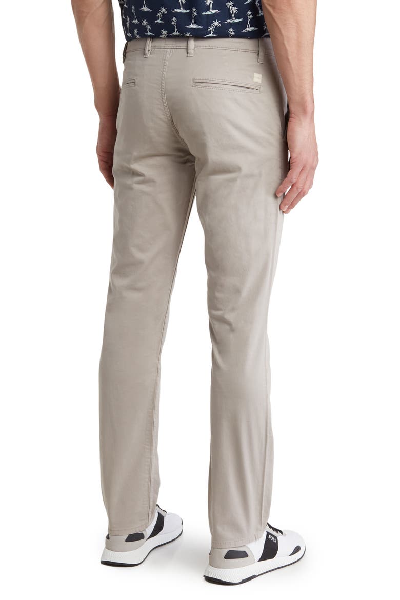 Schino Slim Cotton Blend Pants, Alternate, color, GREY