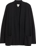 Caslon® Open Front Cardigan