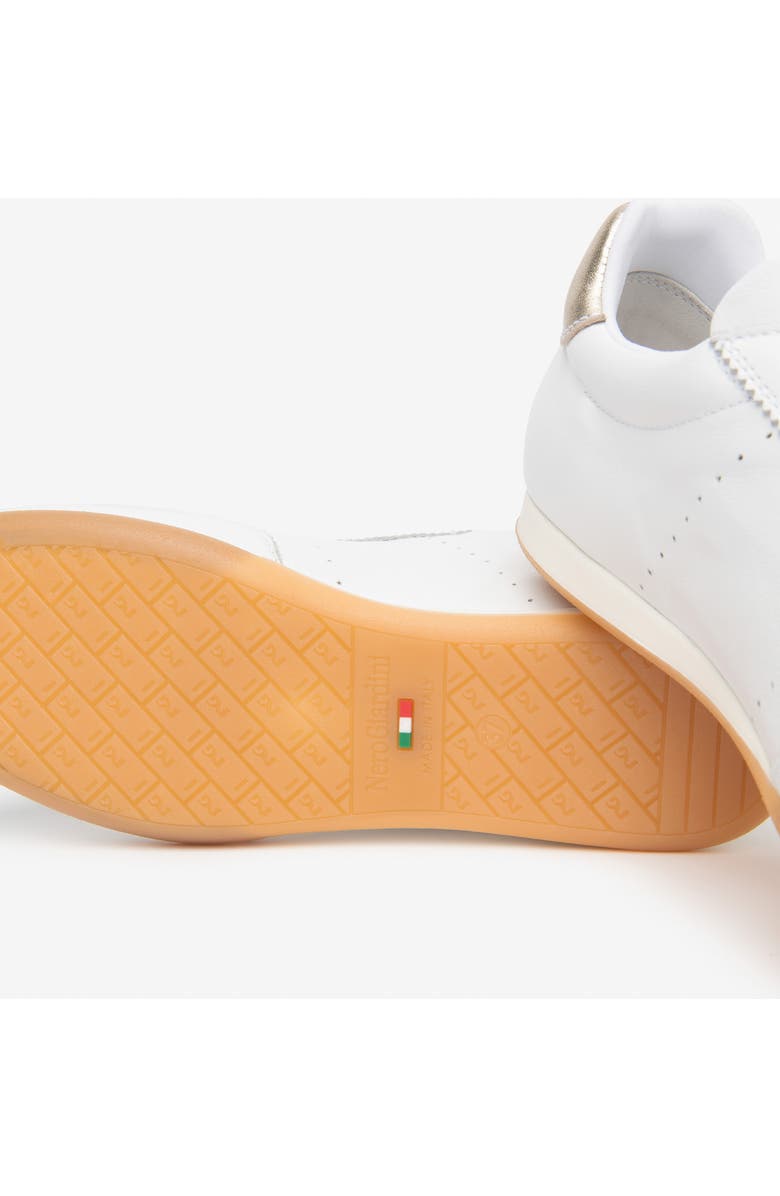 NeroGiardini Low Top Sneaker, Alternate, color, White