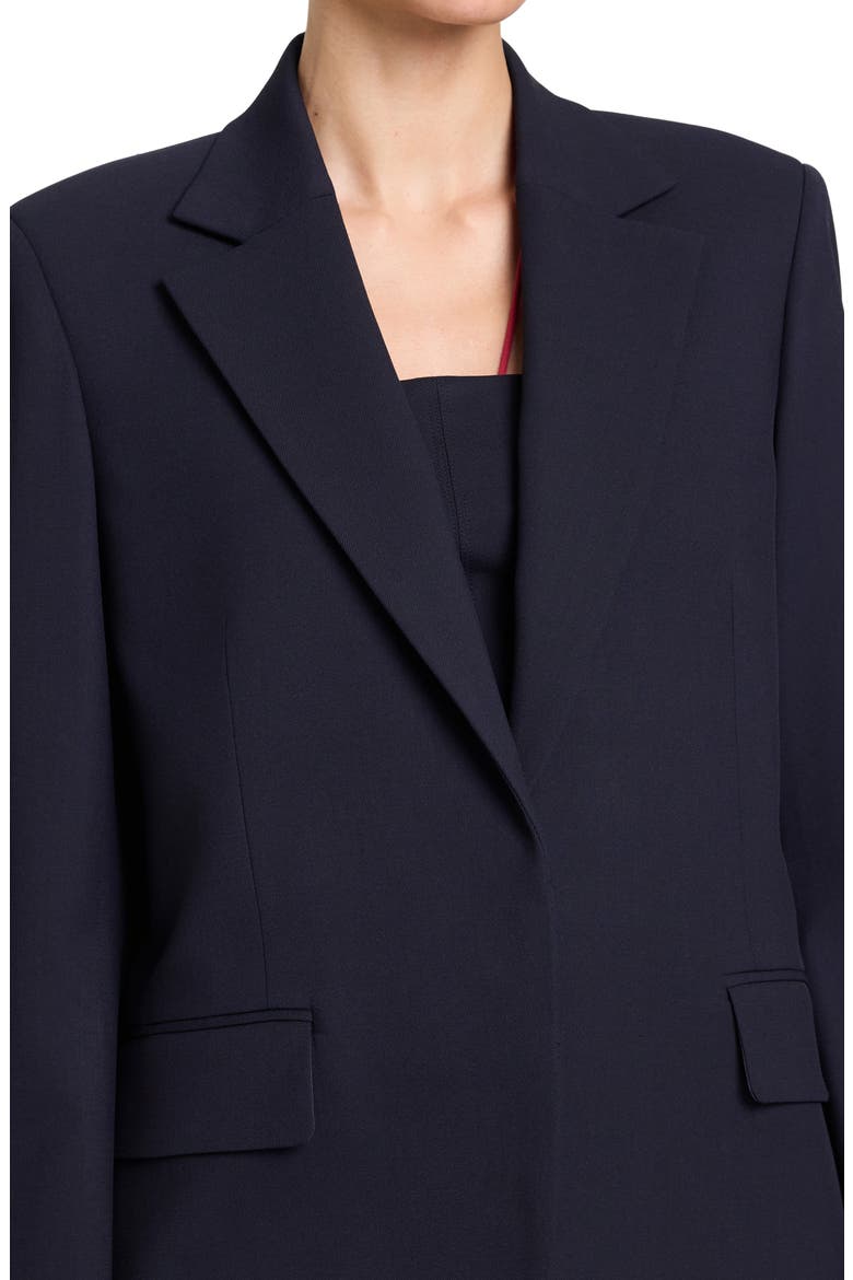 Jillian One-Button Blazer, Alternate, color, MIDNIGHT