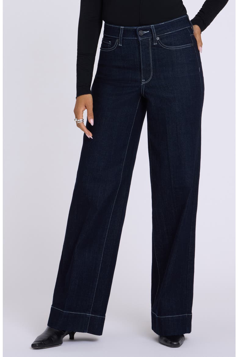 Teresa High Waist Wide Leg Jeans, Main, color, RINSE