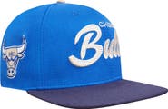 PRO STANDARD Men's Pro Standard Blue/Navy Chicago Bulls Legacy Snapback Hat