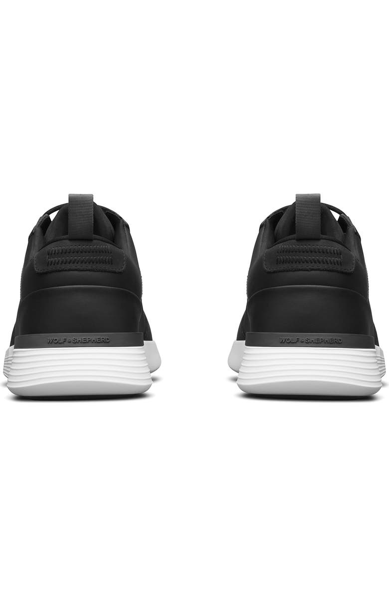 Wolf & Shepherd Crossover<sup>™</sup> Victory Sneaker, Alternate, color, Jet Black/ White