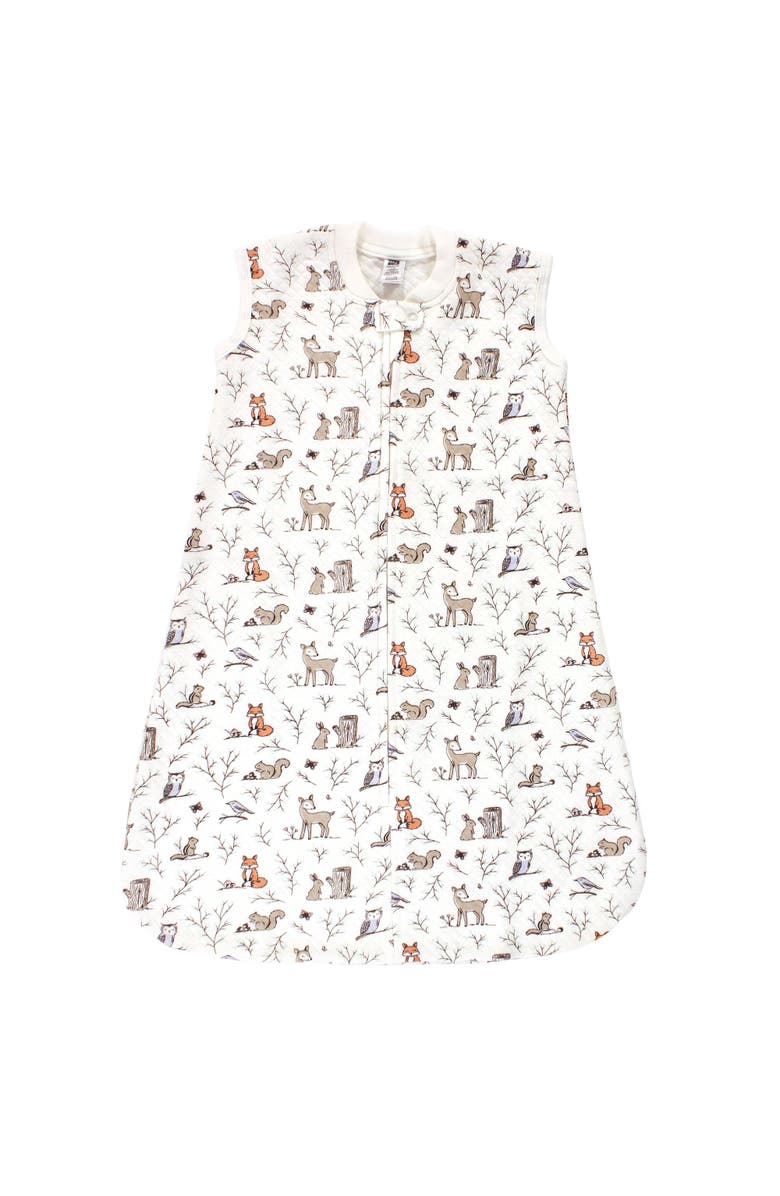 Hudson Baby Supreme Quilted Sleep & Lounge Sack , Sleeveless Comfort, Main, color, Enchanted Forest